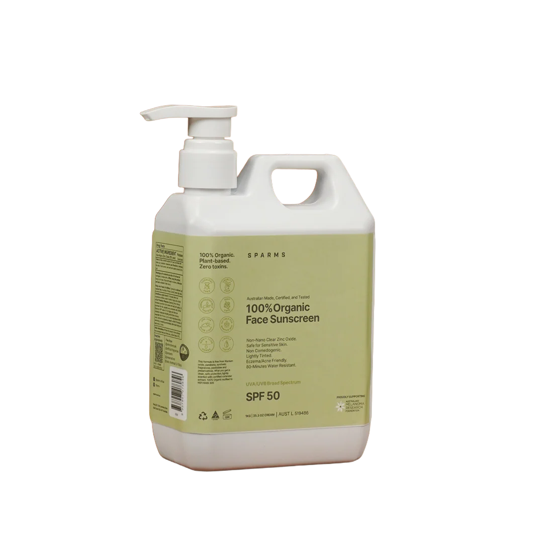 100% Organic Face Sunscreen - Image 4