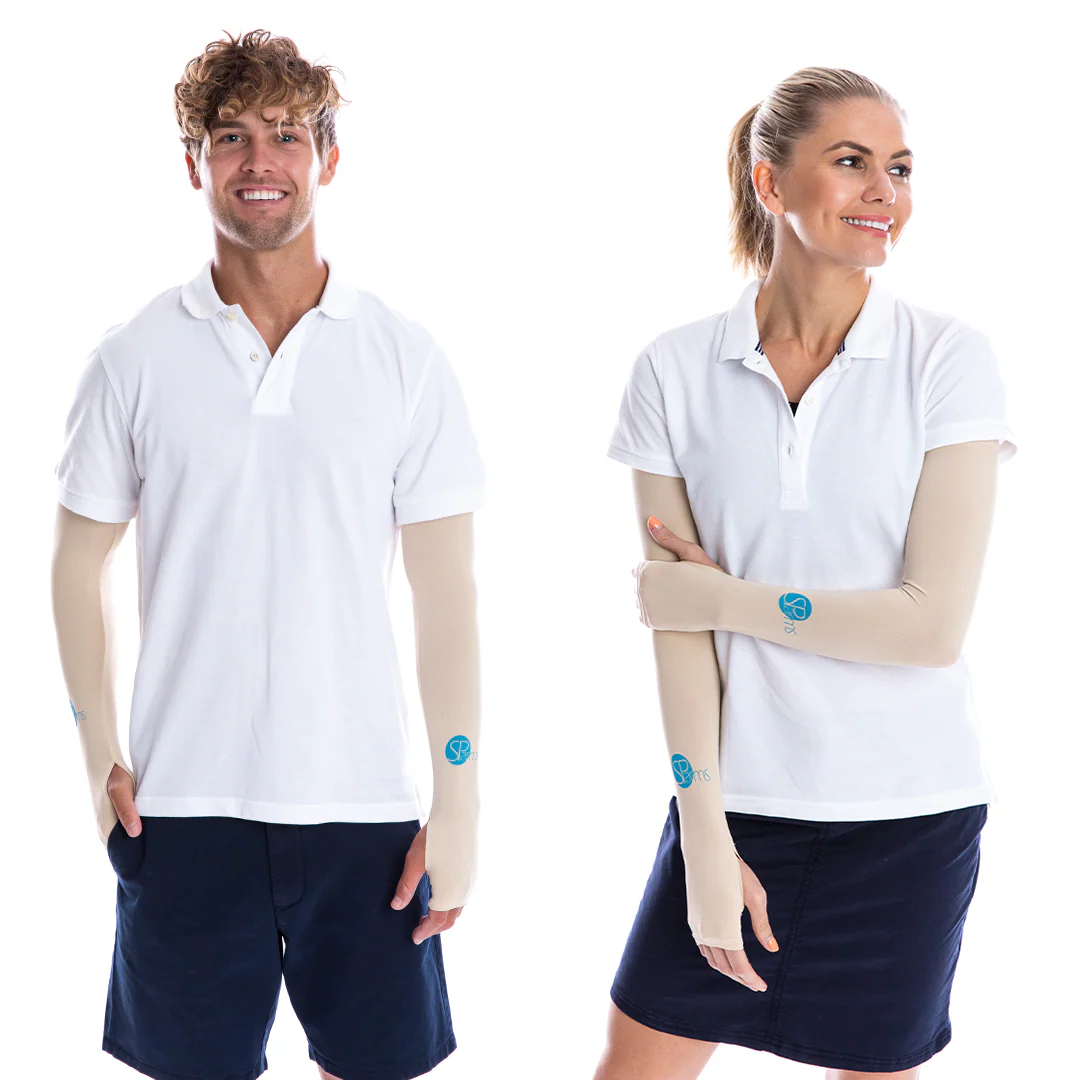 Sleeves with Thumbhole (Beige) - Image 3