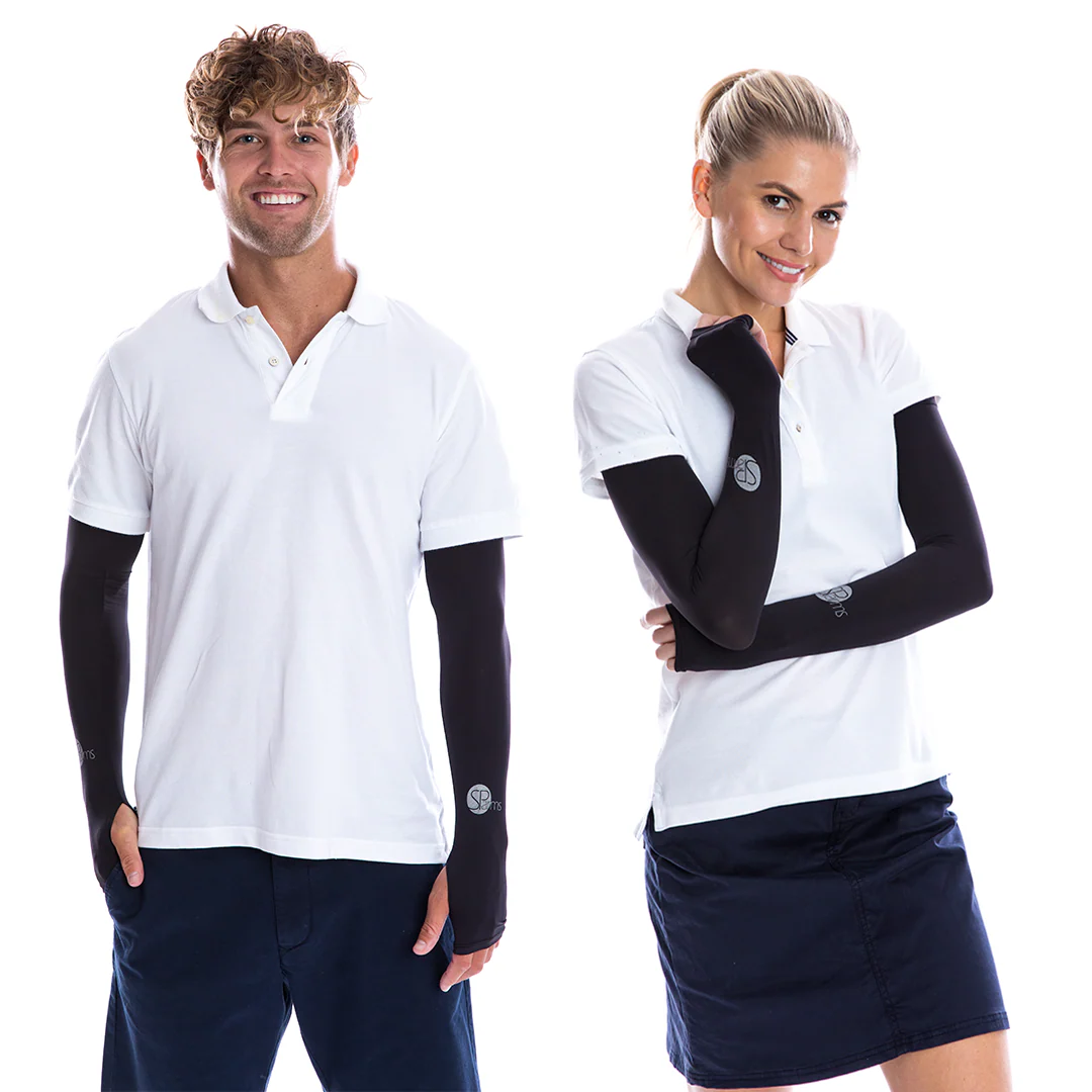 Sleeves with Thumbhole (Black) - Image 3