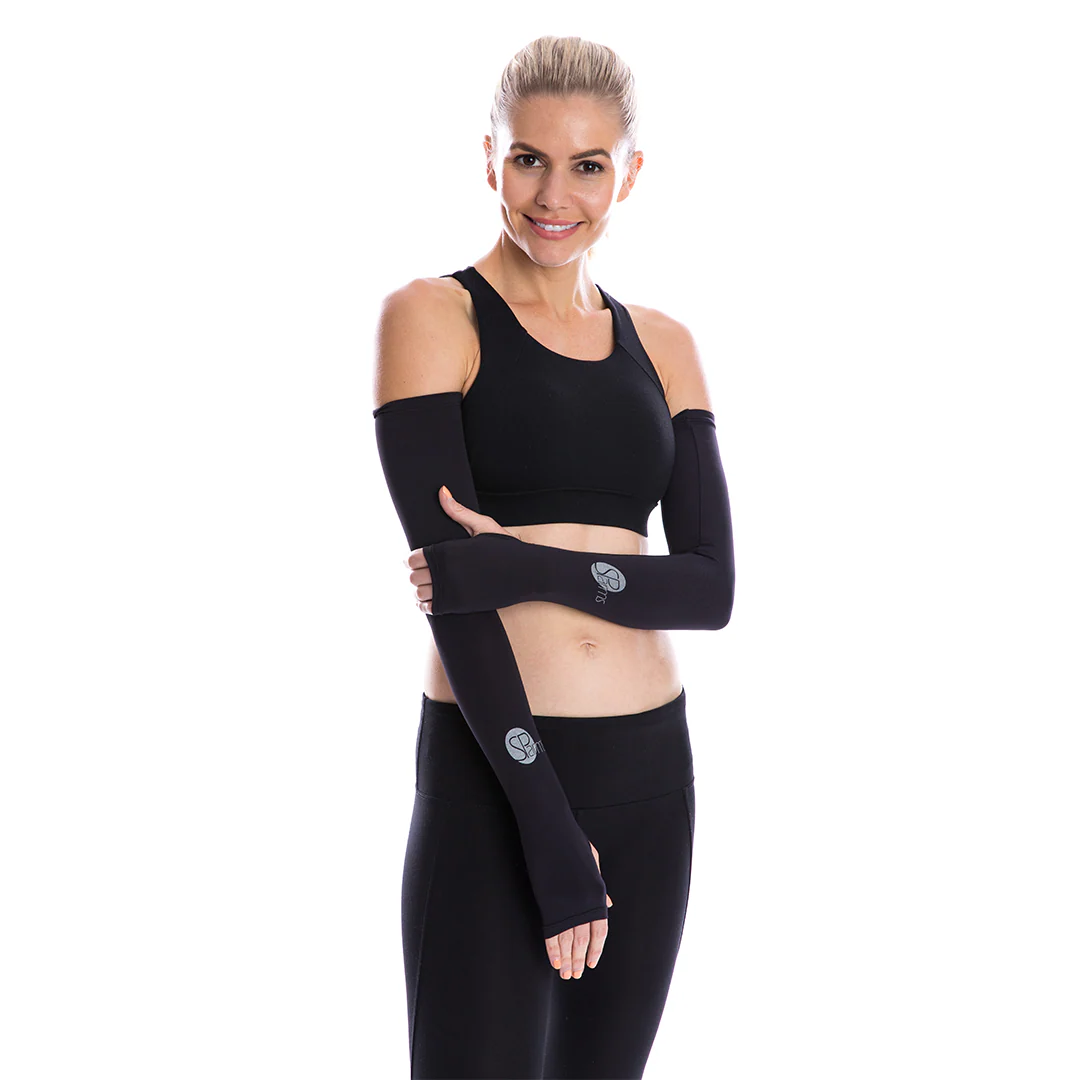 Sleeves with Thumbhole (Black) - Image 7