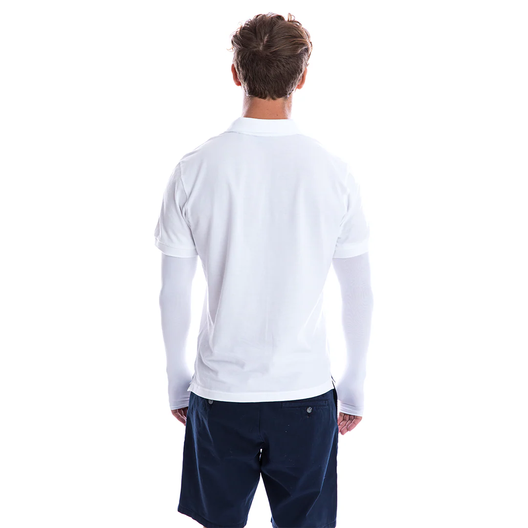 Sleeves with Thumbhole (White) - Image 6