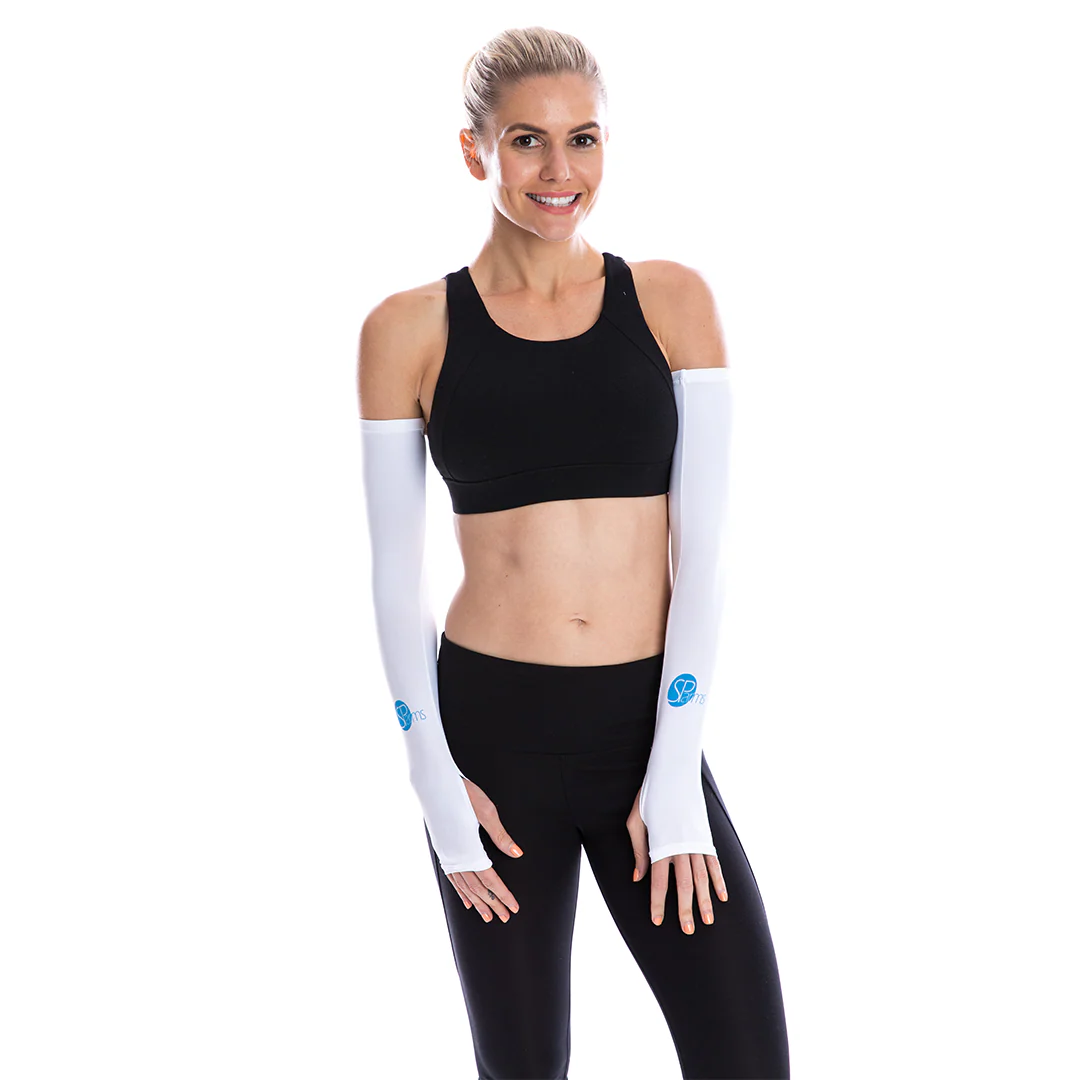 Sleeves with Thumbhole (White) - Image 8